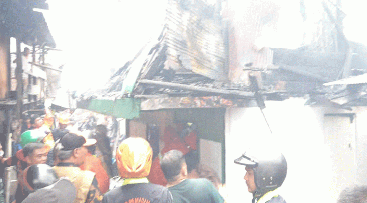 Bencana kebakaran di Pasar Subuh pada 2 Maret 2023.