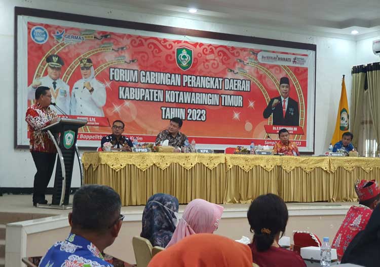 Pemkab Kotim Gelar Forum Gabungan Perangkat Daerah, ini Tujuannya 