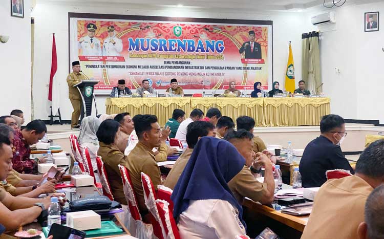 Catat nih!  Lima Prioritas Pembangunan di Kotim Tahun 2024 
