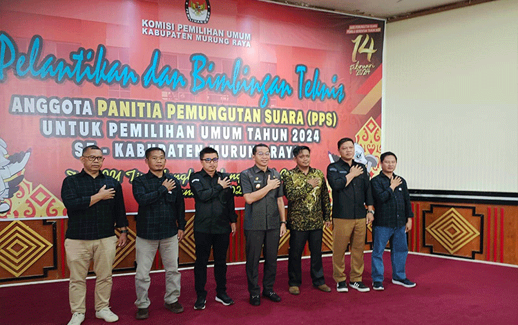 Bupati Murung Raya Minta Anggota PPS Jaga Kesehatan Dalam Bertugas
