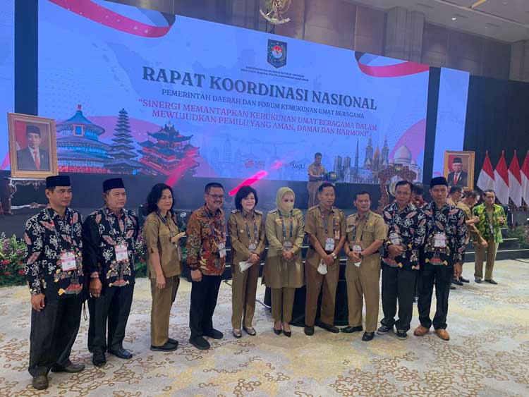 Taty Narang Hadiri Rakor Pemda dan FKUB Se-Indonesia