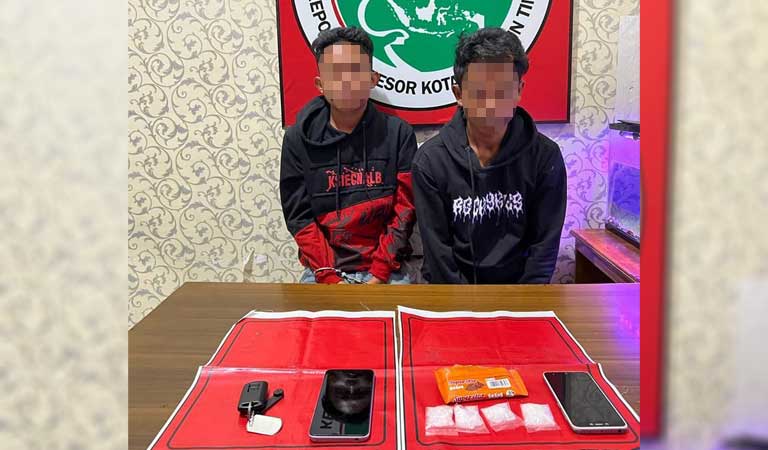 Dua Pengedar Sabu di Baamang Dibekuk