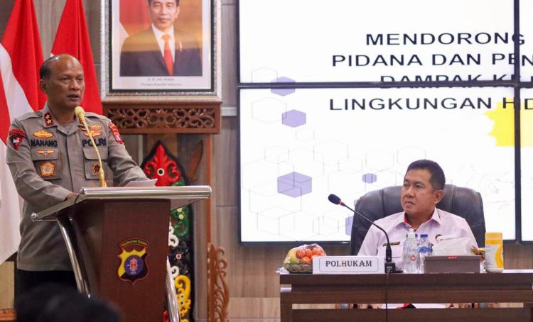 Nanang Avianto Buka Rakor Dorong Penegakan Hukum Penanganan Pidana Lingkungan Hidup