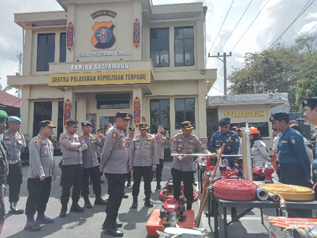 Hadapi Ancaman Karhutla Begini Persiapan Polres Kotim