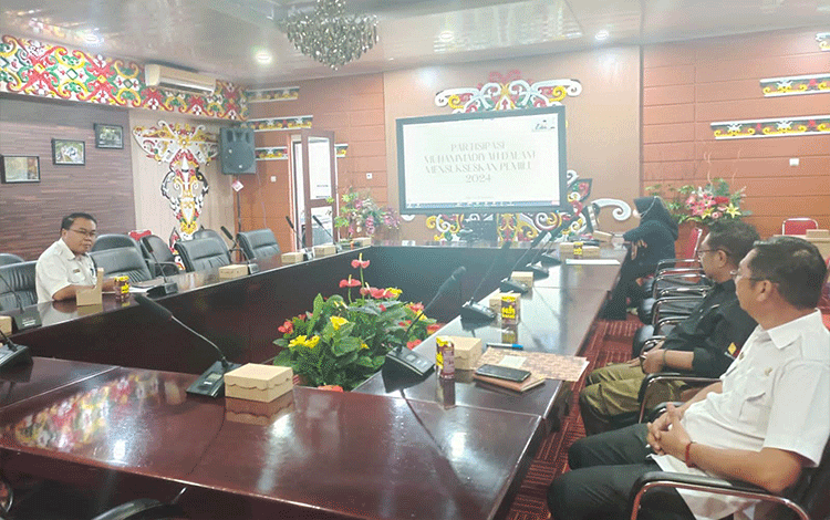 Kesbangpol Murung Raya Webinar Partisipasi Ormas dalam Pendidikan Pemilih Cerdas Pemilu Berkualitas