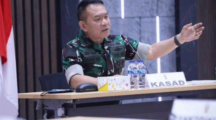 Kepala Staf Angkatan Darat Kasad Jenderal TNI Dudung Abdurachman