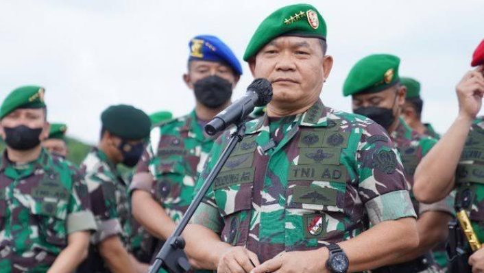 Kepala Staf TNI Angkatan Darat Jenderal Dudung Abdurachman.