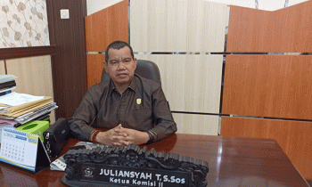 Ketua Komisi II DPRD Kotim Juliansyah