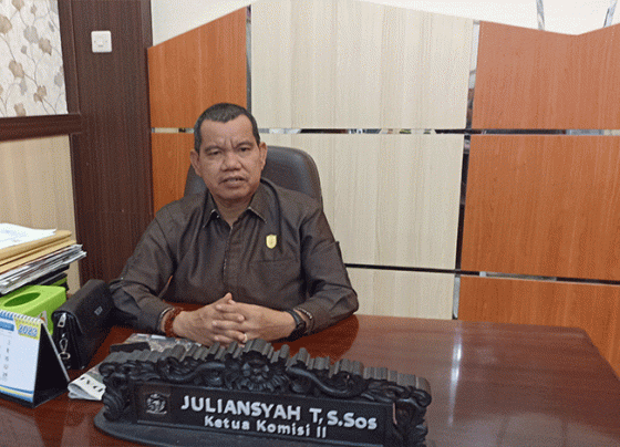 Ketua Komisi II DPRD Kotim Juliansyah
