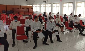 Pelamar bersiap mengikuti tes seleksi PPPK di Kotim.