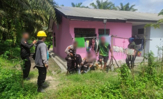 Penangkapan Jihat Aji Nurmoko napi Lapas Kelas IIA Palangka Raya yang kabur di Kotim Selasa 7 Maret 2023