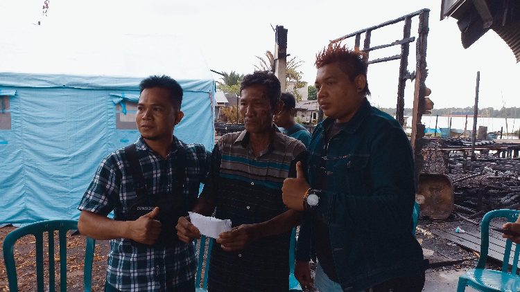 Legislator Apresiasi Kuntau Bangkui Salamat Atas Bantuan pada Korban Kebakaran Baamang Hulu