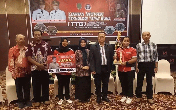 SMKN 4 Sampit Juara 1 Lomba Inovasi Teknologi Tepat Guna se-Kalteng