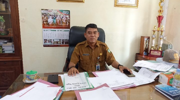 Plt Kadisdik Kotim M. Irfansyah Senin 13 Maret 2023.