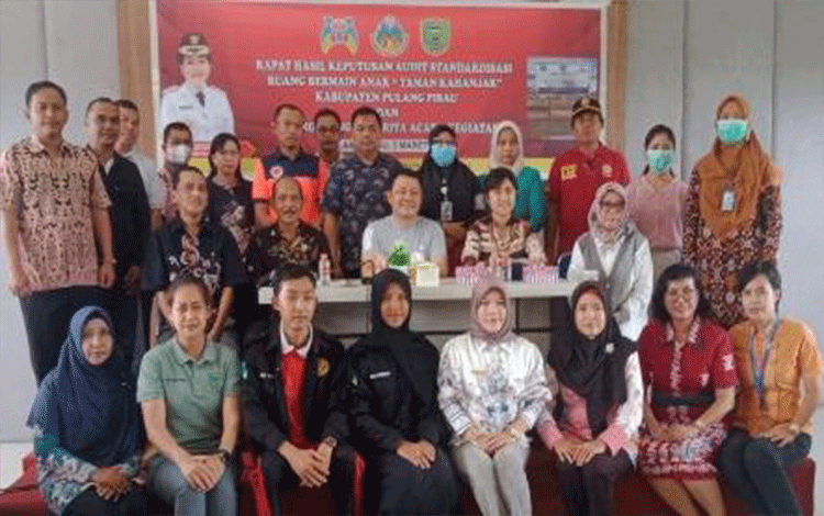 Taman Bermain Kahandak Pulang Pisau Disusulkan Ikuti Penilaian Standardisasi dan Sertifikasi RBRA 2023