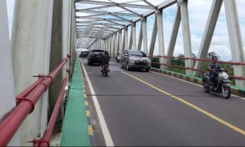 Lantai Jembatan Sei Katingan yang Rusak Bakal Segera Diganti