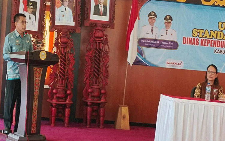 Sekda Mura Buka Kegiatan Uji Publik Standar Pelayanan