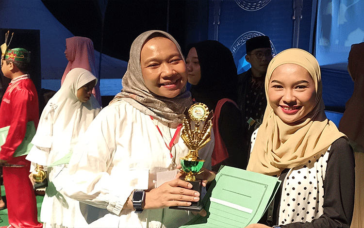 Peserta Utusan Baamang Hilir ini Raih Juara di Dua Kategori MTQ ke-52 Baamang