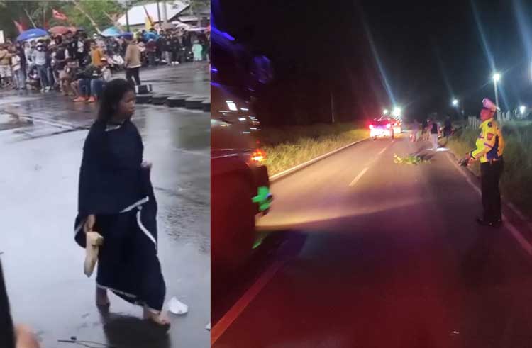 Sempat Viral saat Road Race, Perempuan ini Tewas Tertabrak Mobil