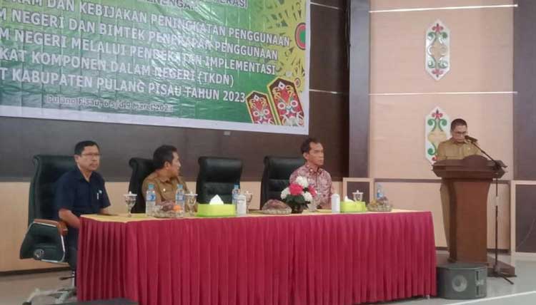 Pulang Pisau Gelar Sosialisasi dan Bimtek Penggunaan Produk Dalam Negeri