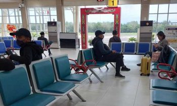 Suasana di Bandara Haji Asan Sampit