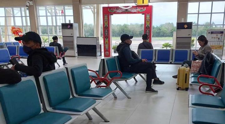 Suasana di Bandara Haji Asan Sampit
