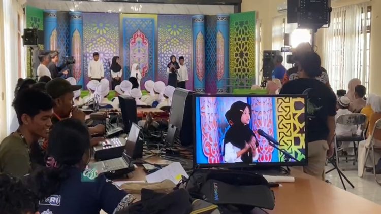 Pelajar Usia Dini di Kotim Tampil di Acara Ramadan Stasiun TV Daerah
