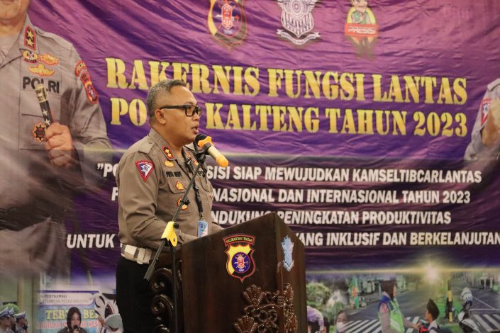 Ditlantas Polda Kalteng Gelar Rakernis Fungsi Lalu Lintas 