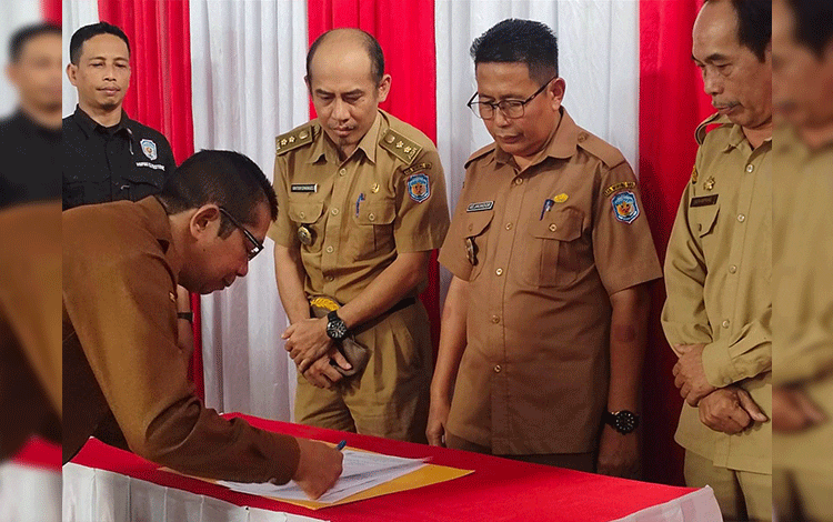 Purna Tugas, Wakil Bupati Murung Raya Lepas Markudius Dani