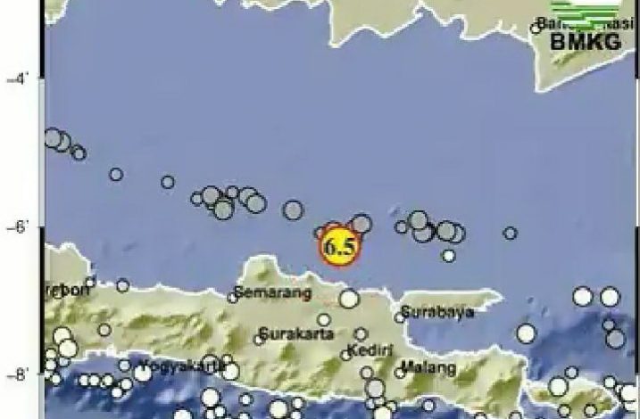 Warga Kuala Pembuang Rasakan Getaran Gempa di Laut Jawa