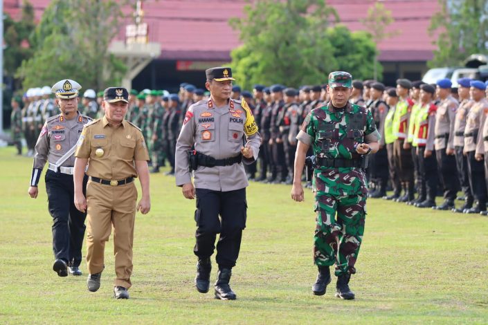 Operasi Ketupat Telabang 2023 Sebar 48 Pos Keamanan Se-Kalteng 