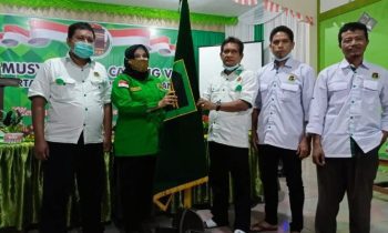 H Hanafi saat terpilih sebagai Ketua DPC PPP Kabupaten Katingan tahun 2021 lalu
