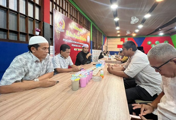 Pengurus KONI Kotim Periode 2023-2027 Silaturahmi Perdana di Bulan Ramadan