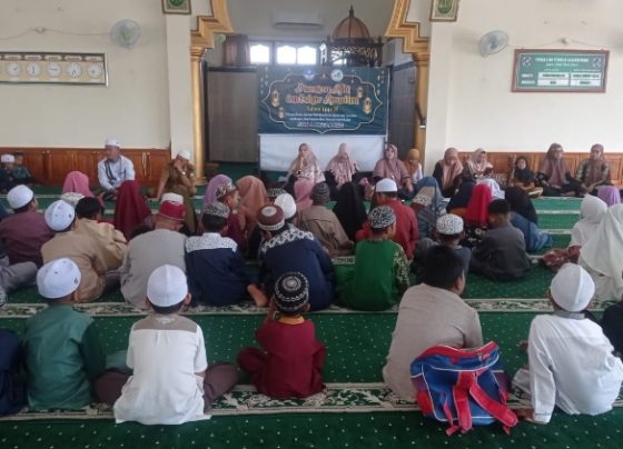 Kegiatan Pesantren Kilat dan Gebyar Ramadan 1444 H SDN 4 Ketapang di Masjid Assasuttaqwa Senin 10 April 2023