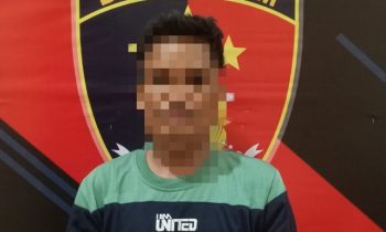 Pelaku pencabulan anak di bawah umur saat diamankan Unit PPA Satreskrim Polres Seruyan