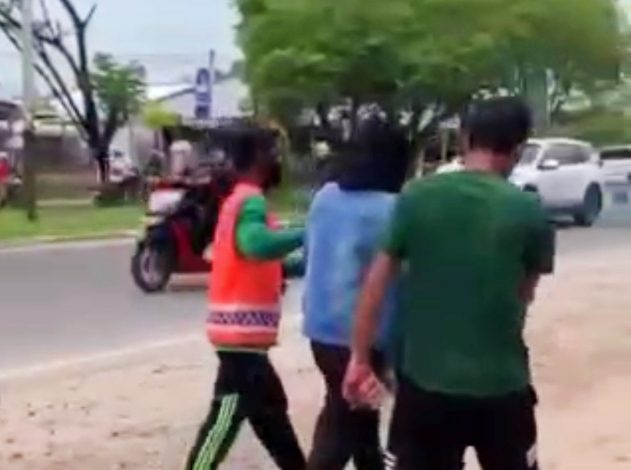 Seorang Wanita Coba Rampok BRILink Palangka Raya