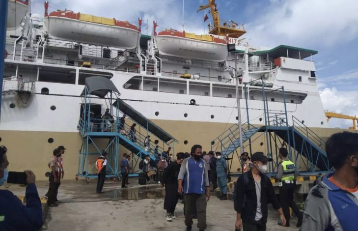 KSOP Sampit Perkirakan 8.720 Pemudik Berangkat dari Pelabuhan Sampit 