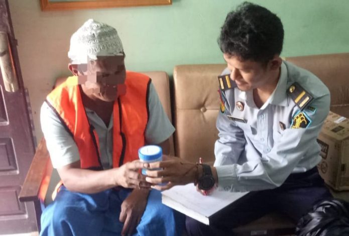 20 Warga Binaan Lapas Sampit Dites Urine Mendadak