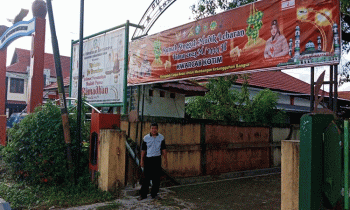 Rumah singgah untuk pemudik yang disediakan Kwarcab Kotim