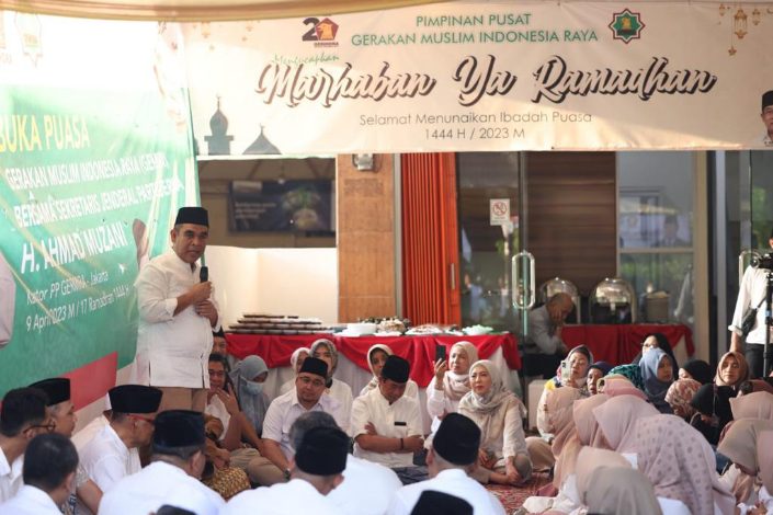 Muzani Ingatkan Kader Jaga Perbuatan dan Perkataan untuk Ringankan Perjuangan 2024