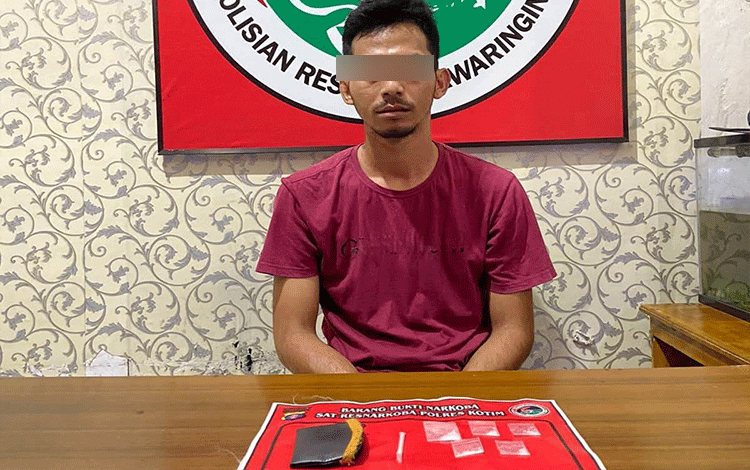 Simpan Sabu di Dompet, Paluy Diamankan