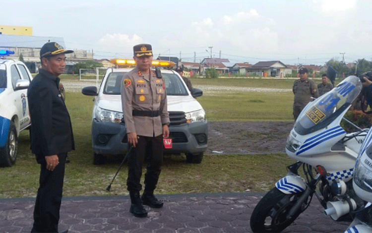 Ketua DPRD Katingan Hadiri Apel Gabungan Operasi Ketupat Telabang 2023