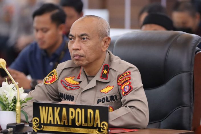 Wakapolda Kalteng Ikuti Rakor Lintas Sektoral Bahas Kesiapan Idulfitri 1444 H
