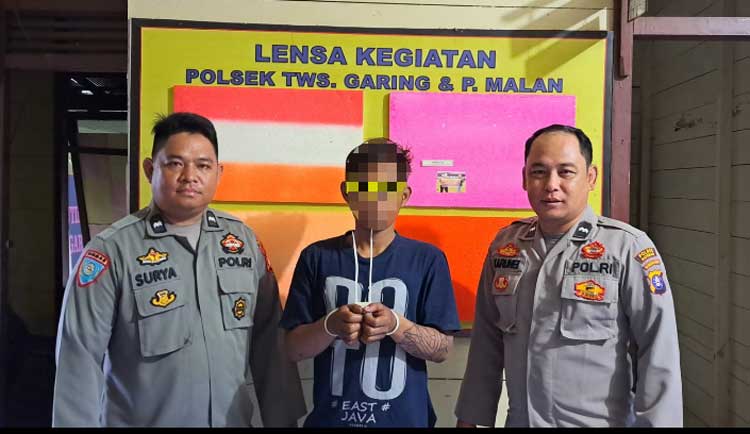 Polisi Tangkap Tersangka Pelaku Pencuri Uang Kotak Amal Masjid Nur Abidin Katingan