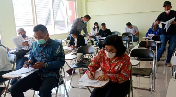 Bacaleg PDIP Kotim Pemilu 2024, Rinie Anderson mengikuti tahapan tes kejiwaan Medical Check Up, Rabu, 3 Mei 2023