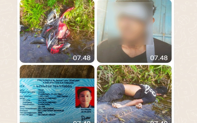 Laka Tunggal di Karya Unggang Katingan Renggut 1 Korban Jiwa