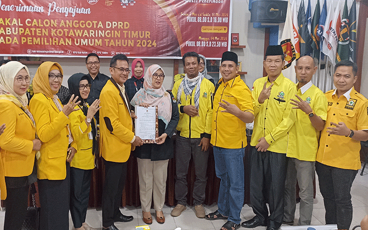 Targetkan 10 Kursi, Berikut Nama-nama Bacaleg Golkar Kotim