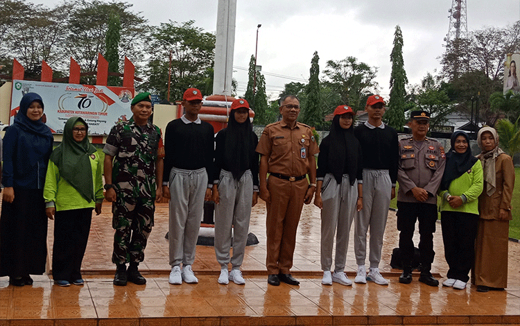 4 Paskibra Kotim Ikuti Seleksi Paskibraka, Ini Nama dan Asal Sekolah Mereka