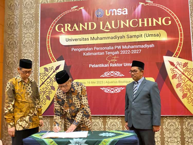 Fokus Peningkatan Kualitas SDM, Universitas Muhammadiyah Sampit Diluncurkan