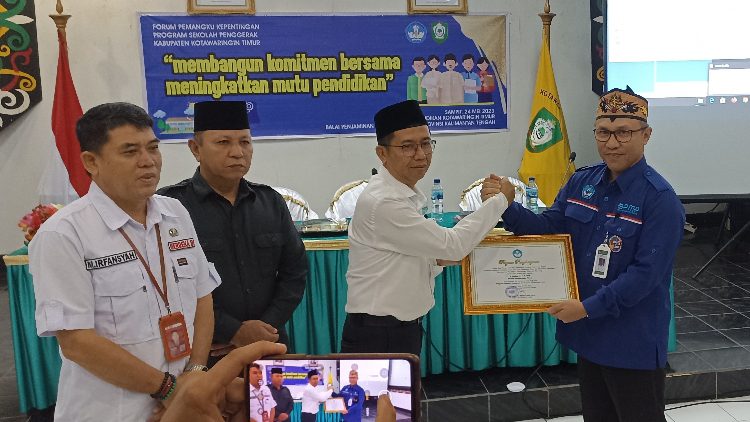 Disdik Kotim Laporkan Pelaksanaan Sekolah dan Guru Penggerak
